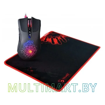 Игровая мышь + коврик A4Tech BLOODY A9081